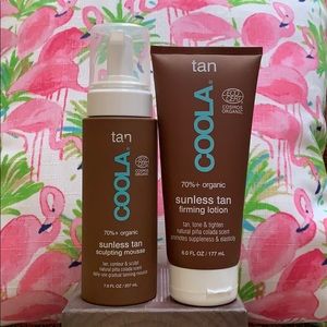 Coola Sunless Tan mousse and lotion